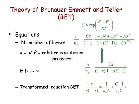 bet theory|brunauer emmett teller bet theory.